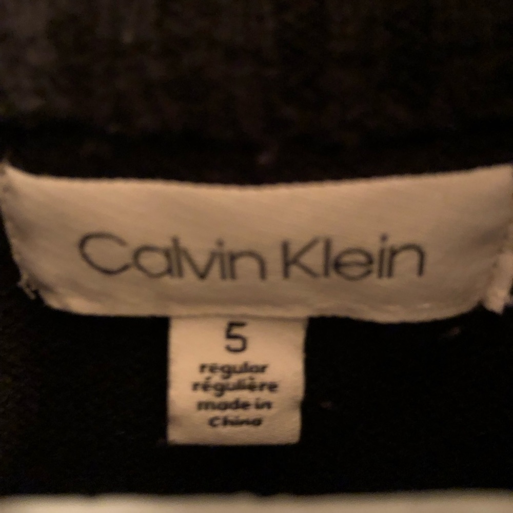 ✂️Calvin Klein boys half-zip sweater Size 5 - Picture 4 of 4